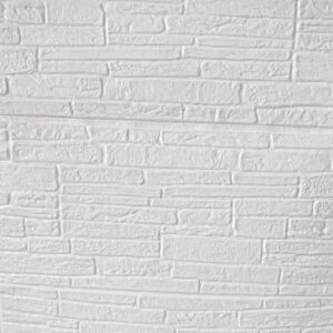 Autocollant Effet Pierres 3D Pavés Blancs