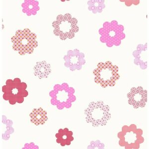 Papier Peint Dentelle Rose
