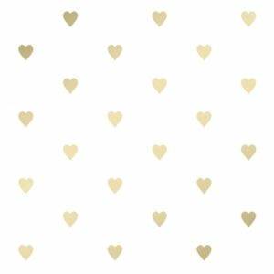 Papier Peint Little Golden Hearts